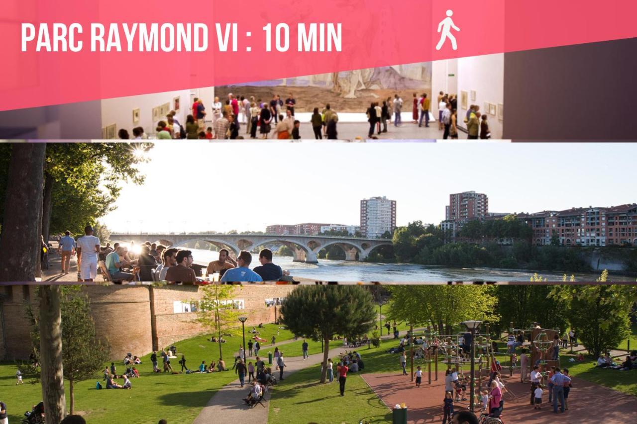 툴루즈 Expat Renting - Le Bistrot - St Cyprien - Parking 아파트 외부 사진