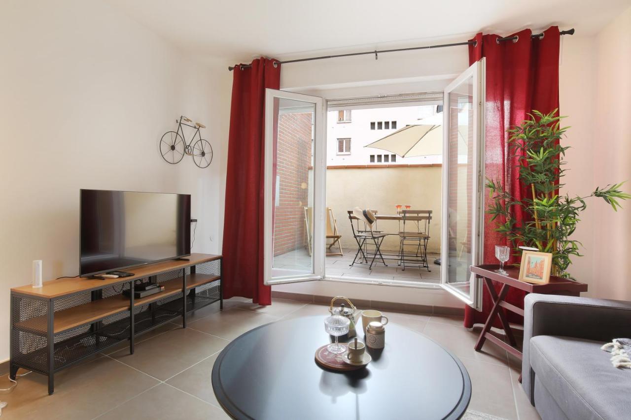 툴루즈 Expat Renting - Le Bistrot - St Cyprien - Parking 아파트 외부 사진